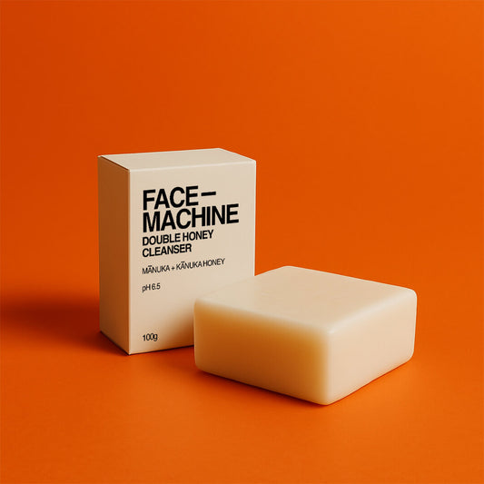 skincare, manuka honey, kanuka oil, natural ingredients, repair balm, face cleanser, no waste, clean beauty, solid bar, gentle exfoliant, hydration, soothing, eco skincare, minimal routine